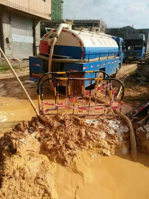 玉泉街道工地淤泥清淤