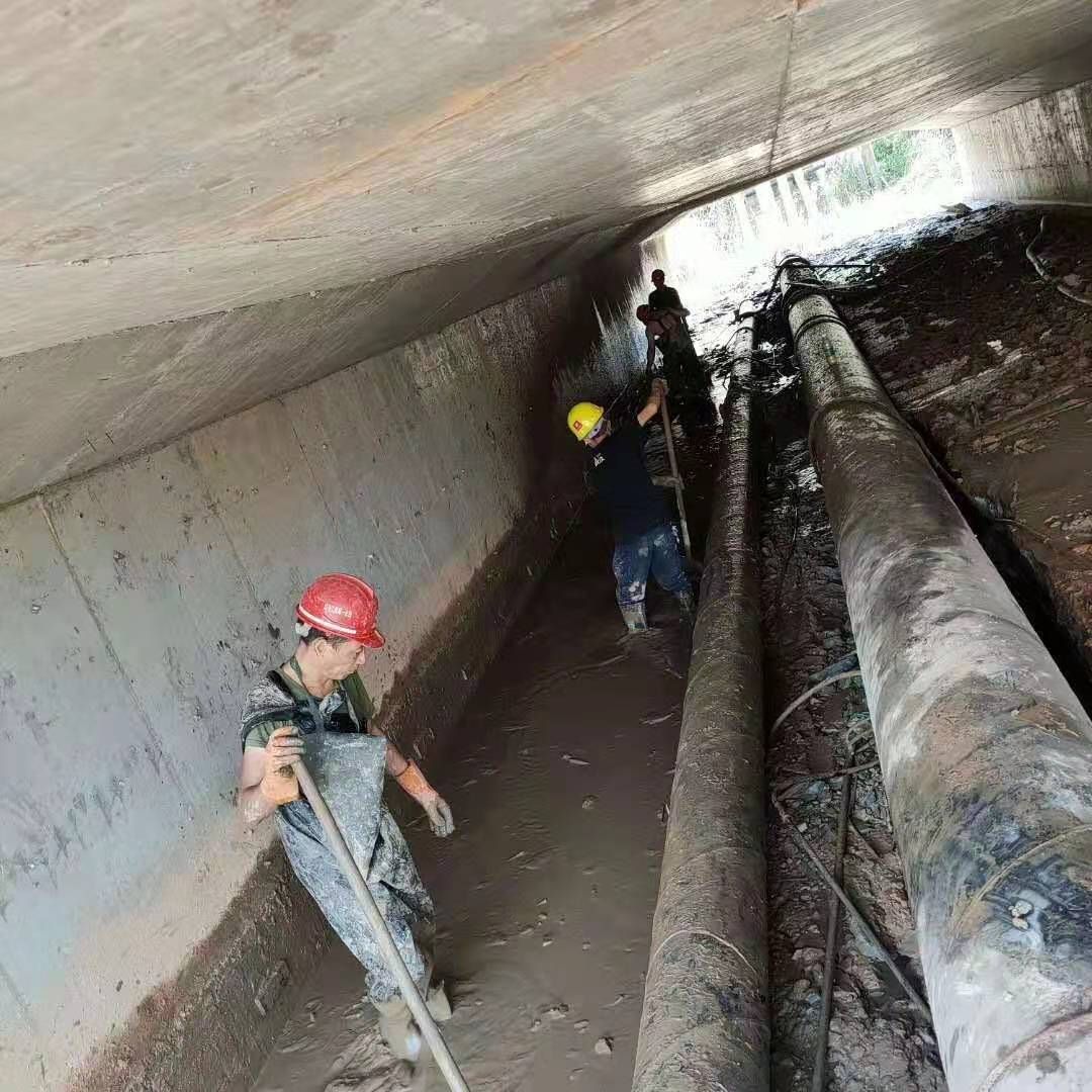 玉泉街道工业管道清淤